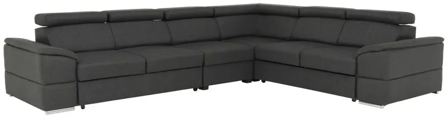Диван угловой раскладной Mobhaus Segoria Lux Left (Gray)
