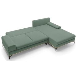 Canapea de colt extensibila Mobhaus Selby Right (Green) Thumb