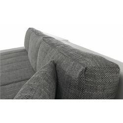 Canapea de colt extensibila Mobhaus Toniks (White/Gray) Thumb