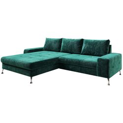 Canapea de colt extensibila Mobhaus Vasat Roh Left (Emerald) Thumb