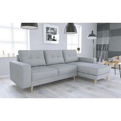 Canapea de colt extensibila Mobhaus Vincent (Light Gray) Thumb