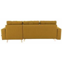 Canapea de colt extensibila Mobhaus Vincent (Mustard) Thumb
