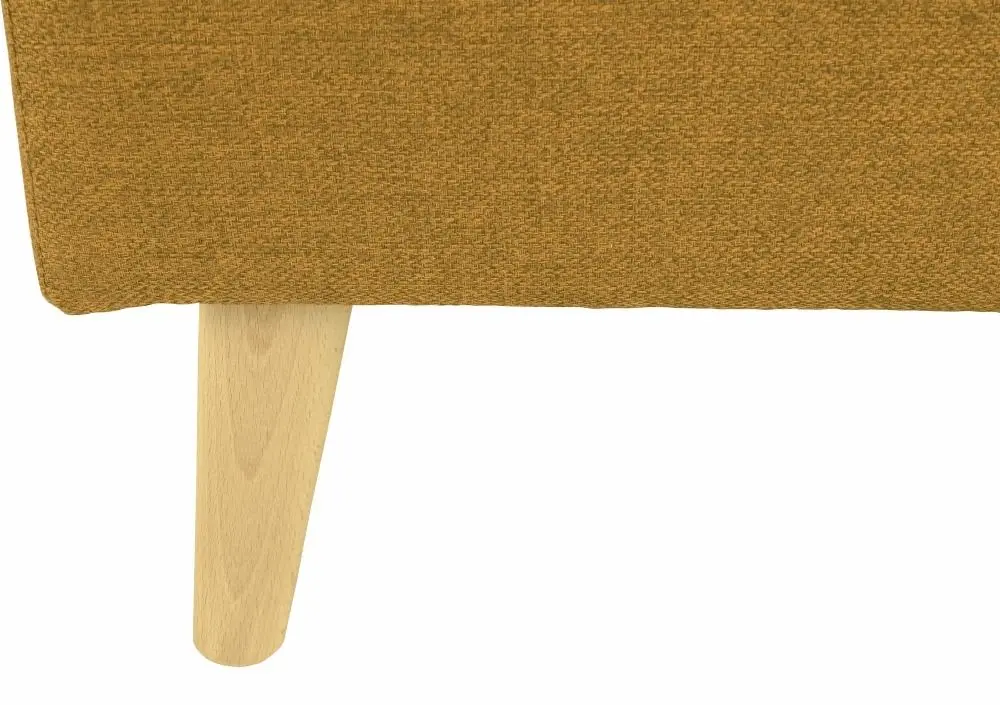 Canapea de colt extensibila Mobhaus Vincent (Mustard) - 8