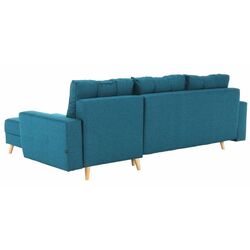 Canapea de colt extensibila Mobhaus Vincent (Turquoise) Thumb