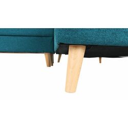 Canapea de colt extensibila Mobhaus Vincent (Turquoise) Thumb