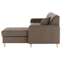 Canapea de colt extensibila Mobhaus Visby (Brown) Thumb