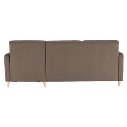 Canapea de colt extensibila Mobhaus Visby (Brown) Thumb