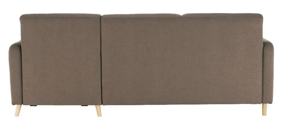 Canapea de colt extensibila Mobhaus Visby (Brown) - 11