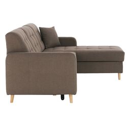 Canapea de colt extensibila Mobhaus Visby (Brown) Thumb