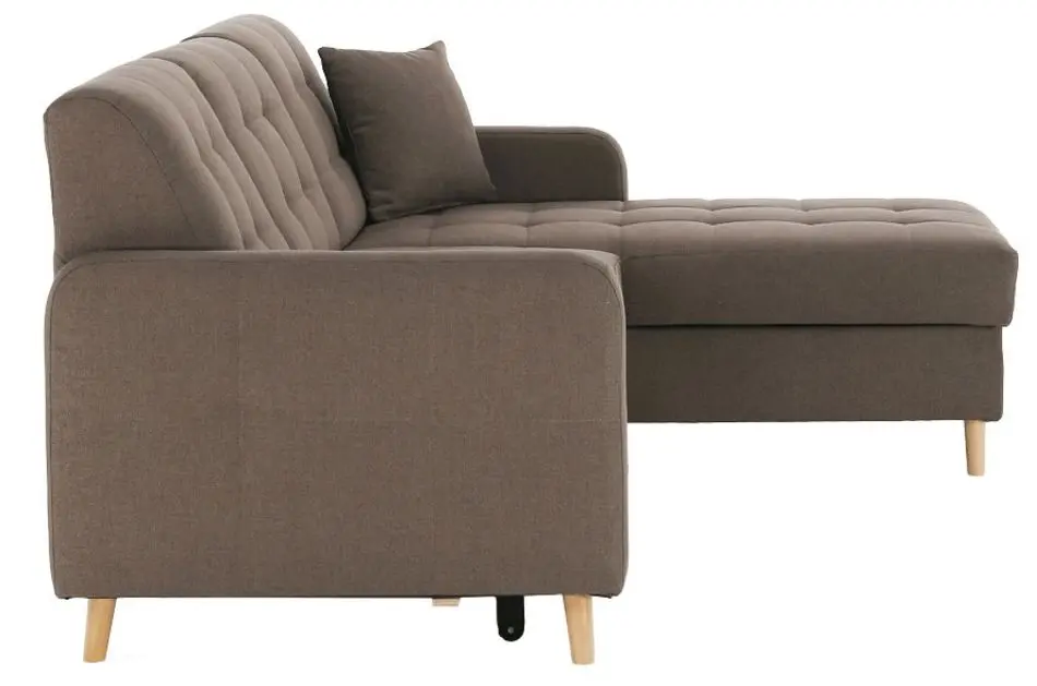 Canapea de colt extensibila Mobhaus Visby (Brown) - 10