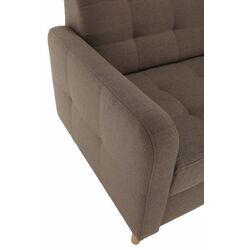 Canapea de colt extensibila Mobhaus Visby (Brown) Thumb