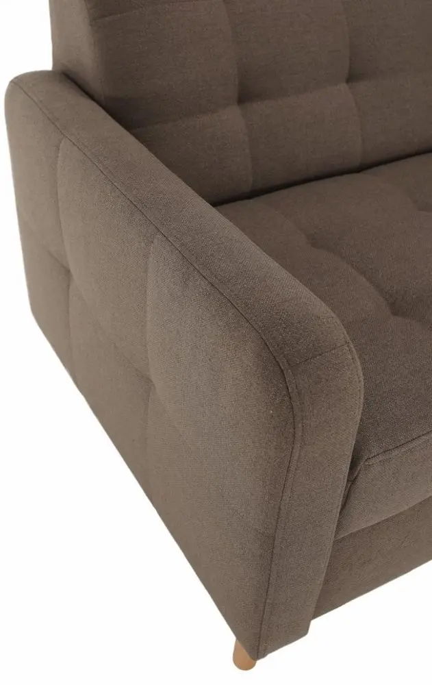 Canapea de colt extensibila Mobhaus Visby (Brown) - 5