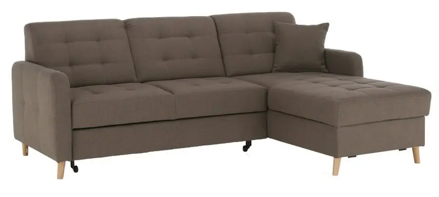 Canapea de colt extensibila Mobhaus Visby (Brown)