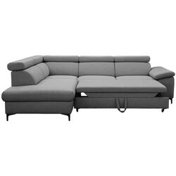Canapea de colt extensibila Mobhaus Zachary Roh Left (Gray) Thumb