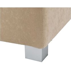 Canapea de colt cu puf Mobhaus Ida New Left (Beige/Gray) Thumb