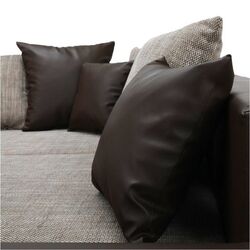 Canapea de colt cu puf Mobhaus Petrana New (Brown) Thumb
