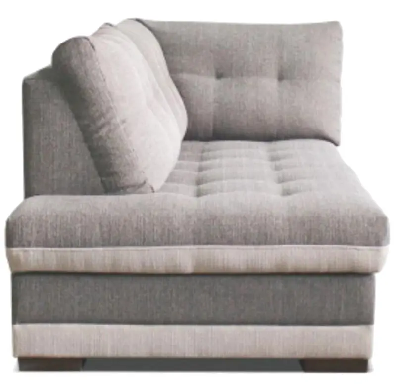 Otoman Mobhaus Ruba BL Left (Dark Gray/Cream)