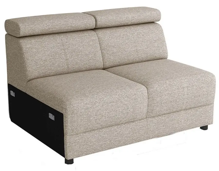 Sectiune canapea Mobhaus Boby 2 BB 2-locuri (Gray-Beige)