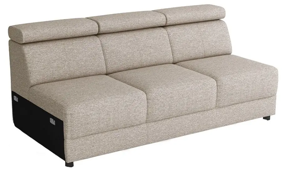 Sectiune canapea Mobhaus Boby 3 BB 3-locuri (Gray-Beige)