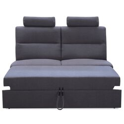 Sectiune canapea Mobhaus Born 3 BB ZF 2-locuri (Gray)