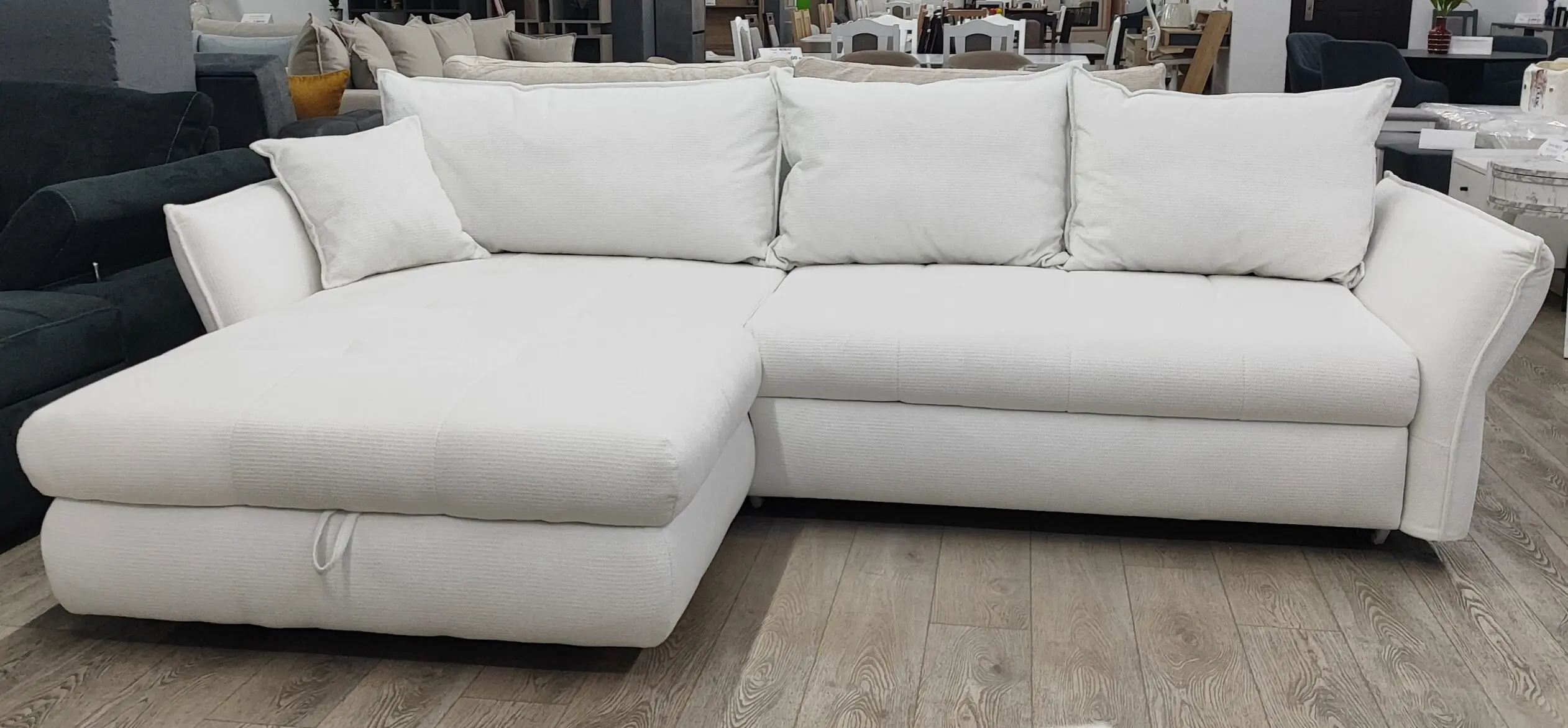 Диван угловой Mobiland Acero Aragon 01 (White) - 4