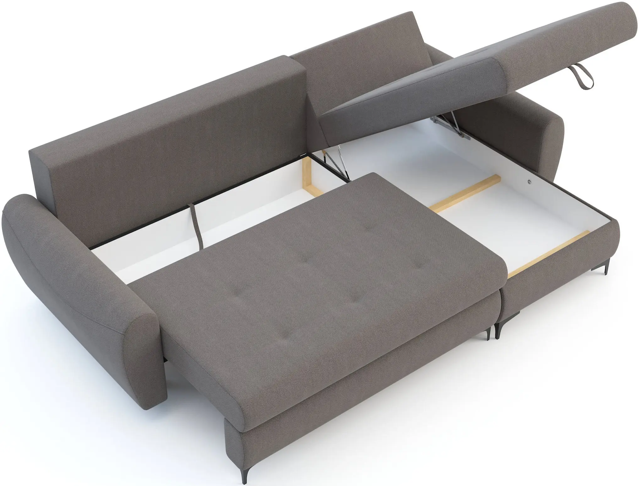 Диван угловой Mobiland Alen Paros 04 (Brown) - 5