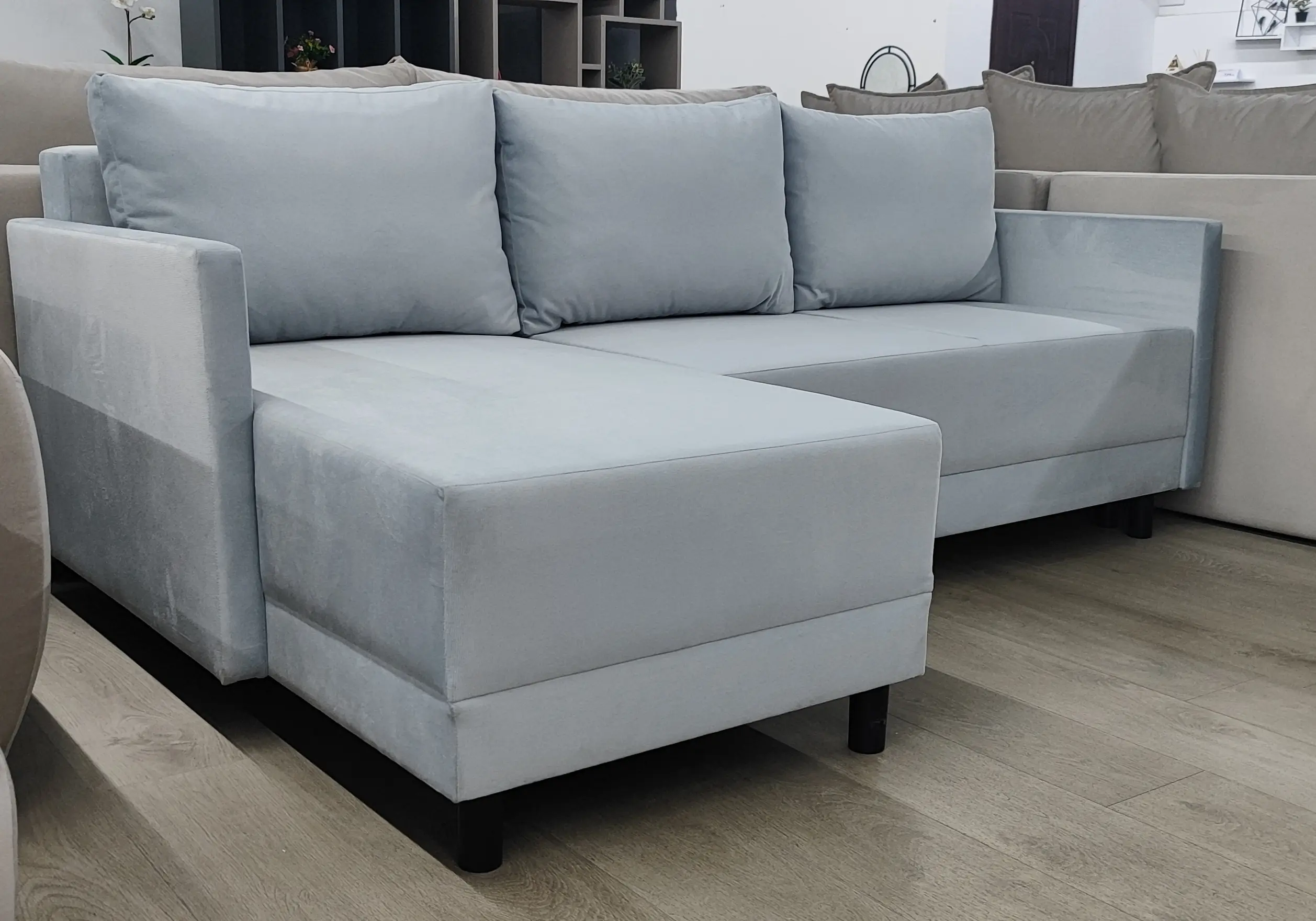 Диван угловой Mobiland Brus Paros 05 (Light Grey) - 2