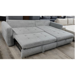 Canapea de colt Mobiland Grande Aragon 83 (Grey) Thumb