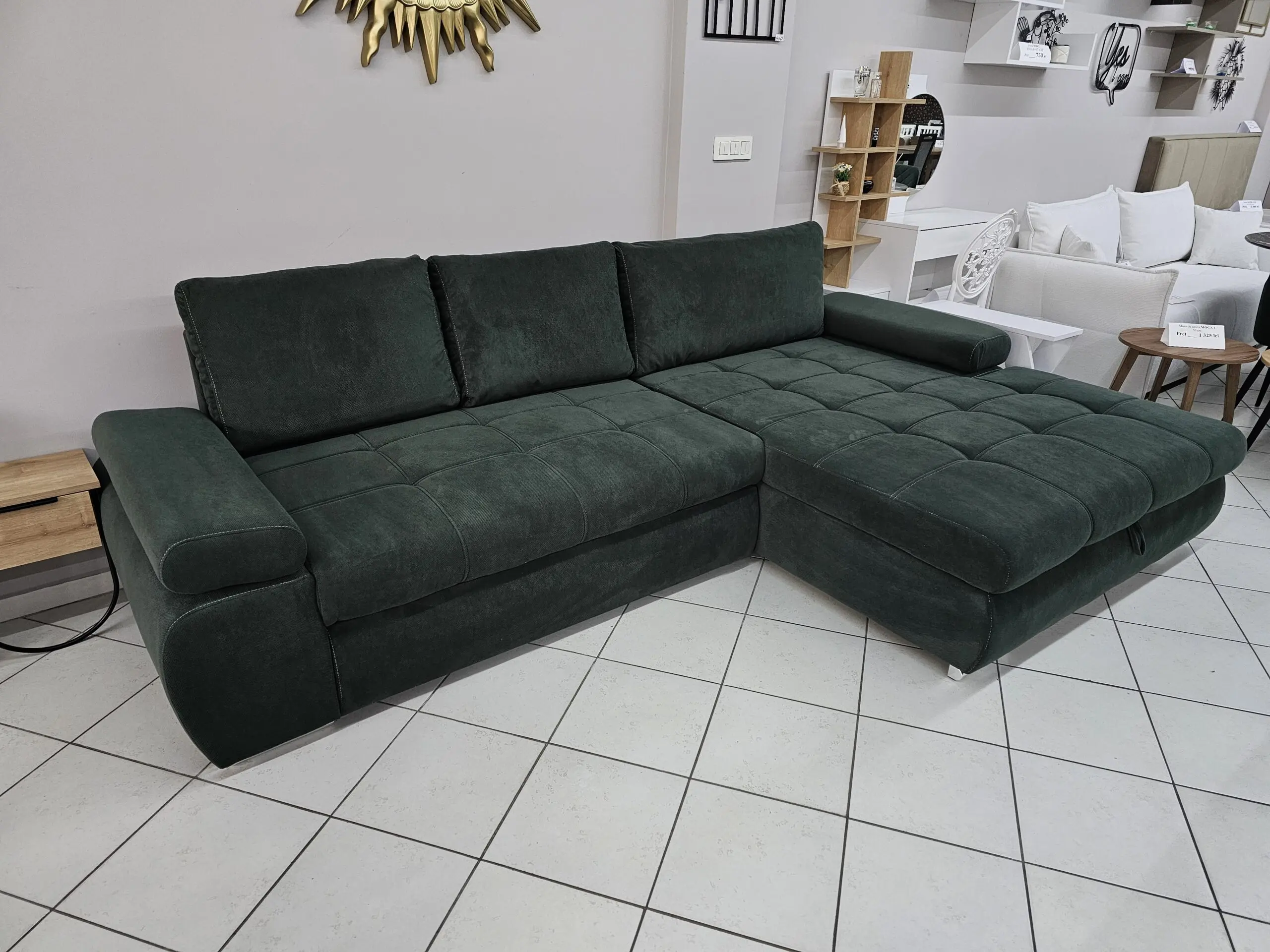 Диван угловой Mobiland Inferno Pretty 19 (Green) - 2