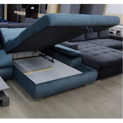 Диван угловой Mobiland Marey Kronos 25 (Blue) Thumb