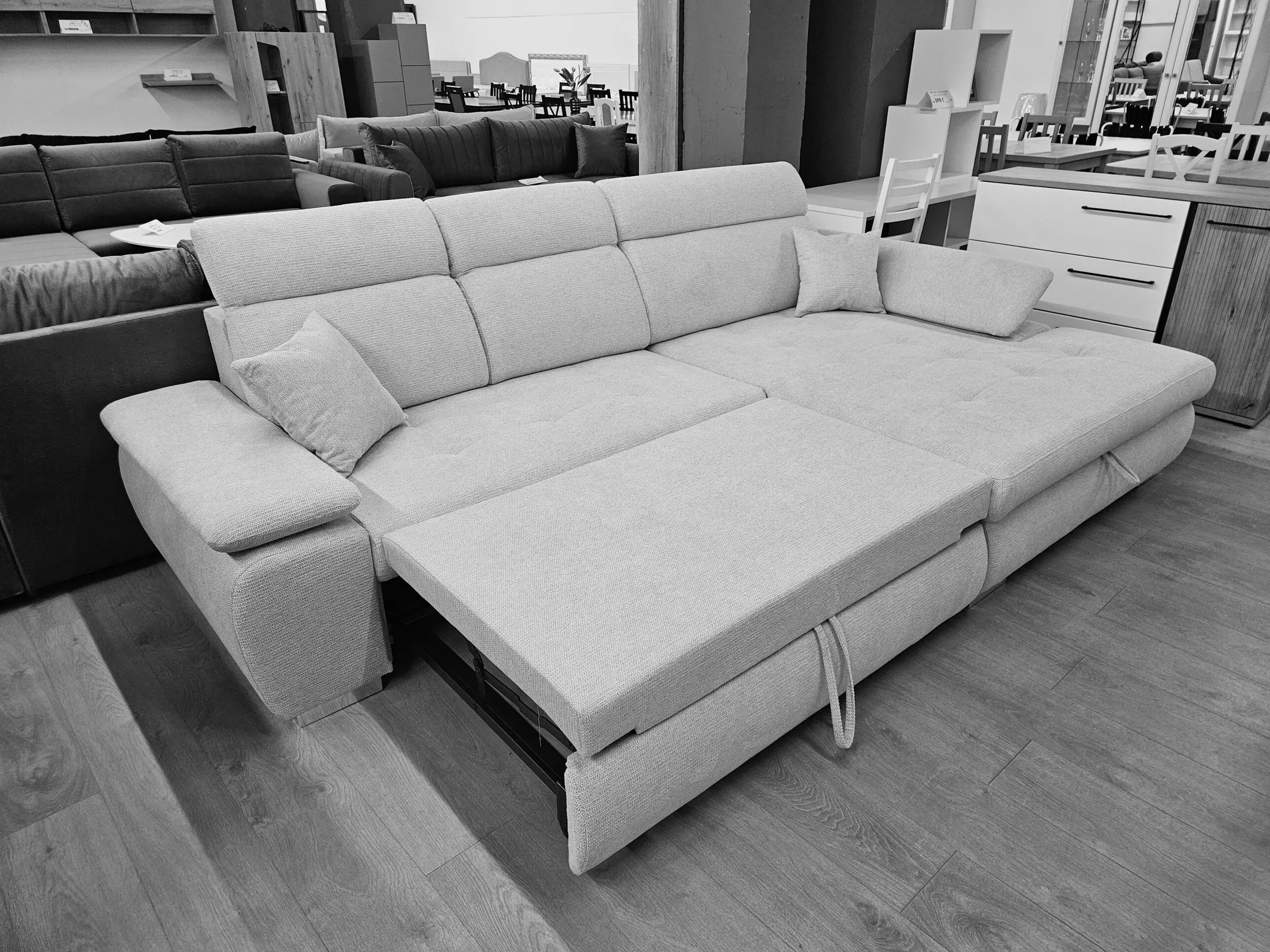 Диван угловой Mobiland Tiffi Aragon 99 (Anthracite) - 4