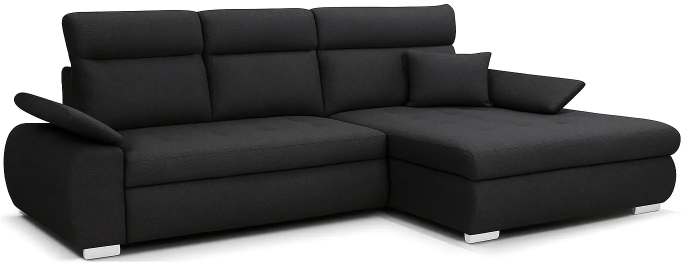 Диван угловой Mobiland Tiffi Aragon 99 (Anthracite) - 2