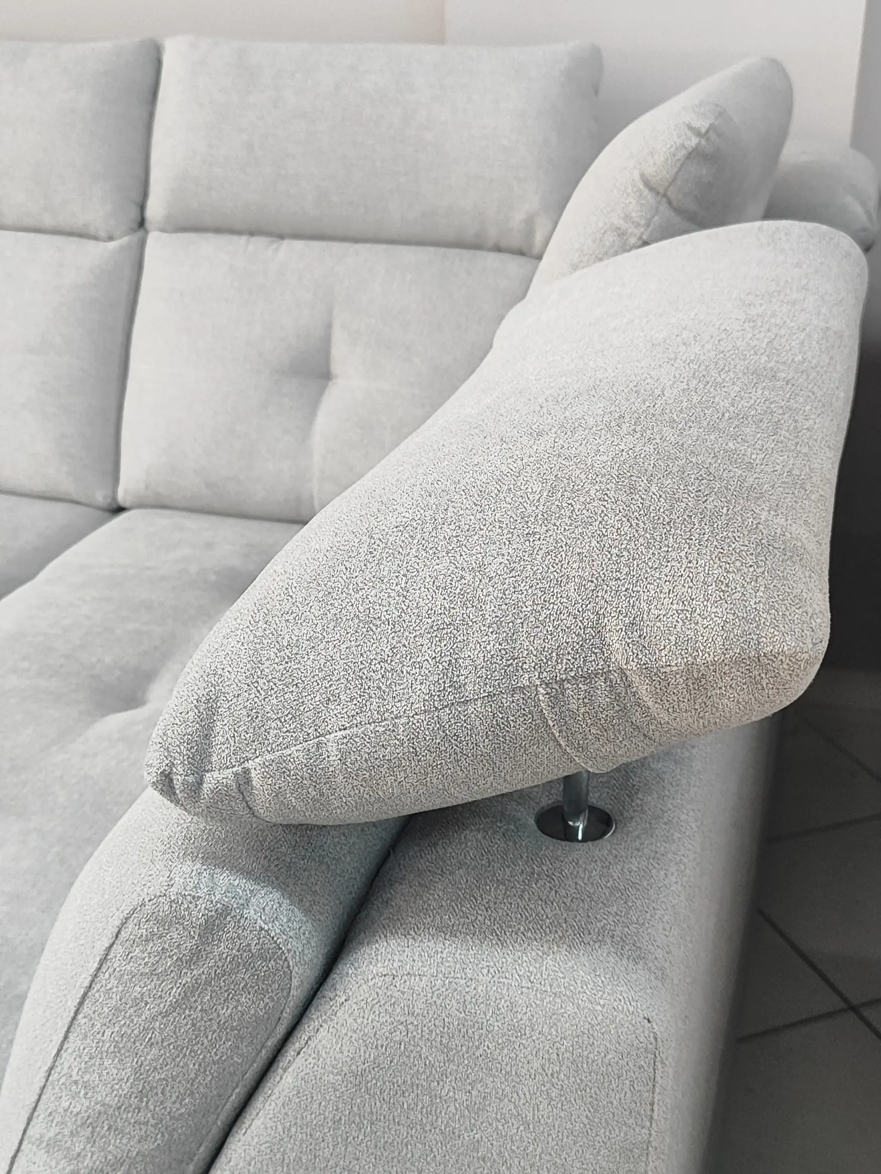 Диван угловой Mobiland Wind III Aston 15 (Light Grey) - 5