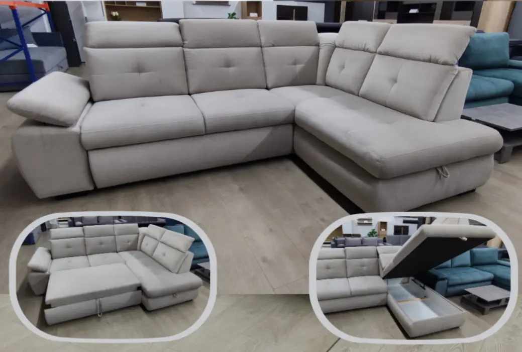 Диван угловой Mobiland Wind III Paros 02 (Beige) - 2