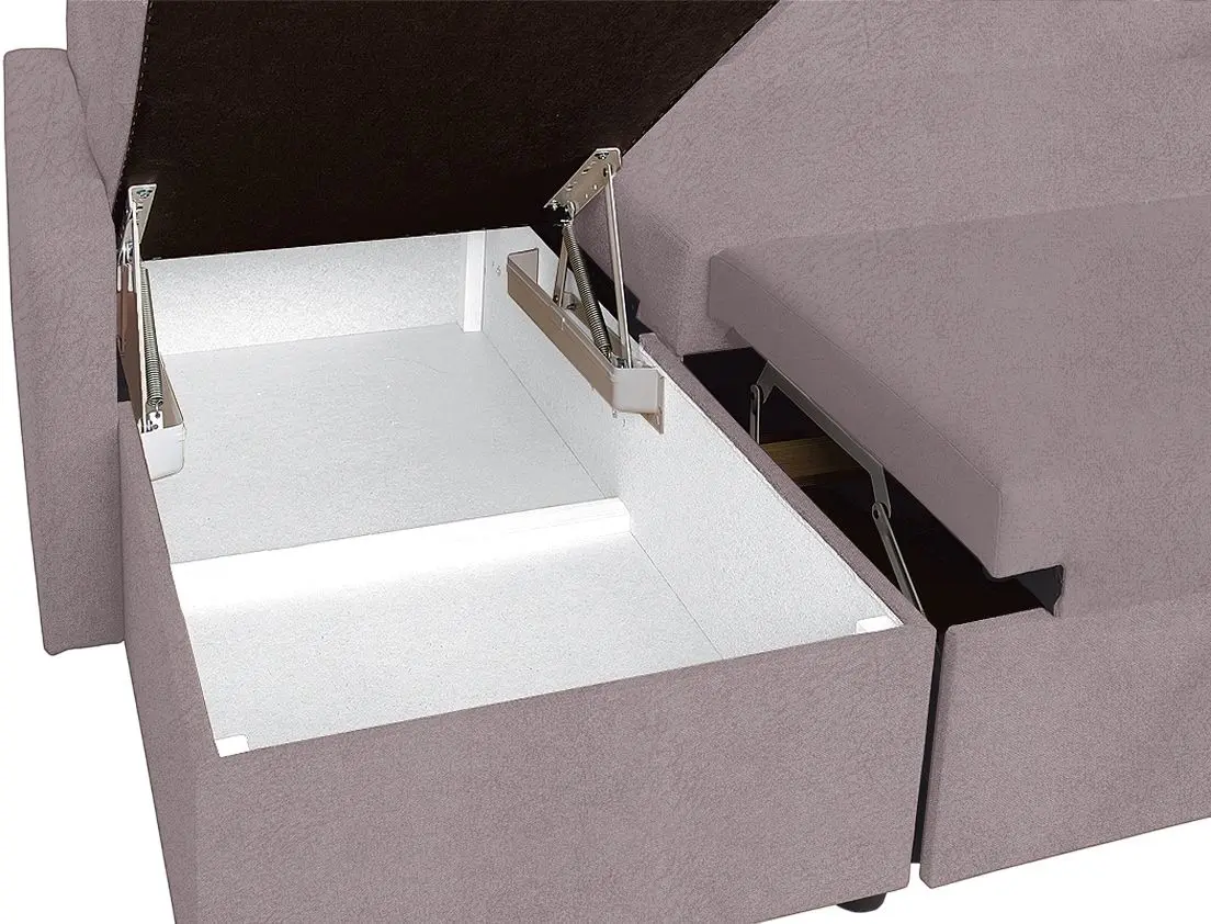 Canapea de colt Modern Arthur New Vavilon 65 Grey Brown (colt Г)