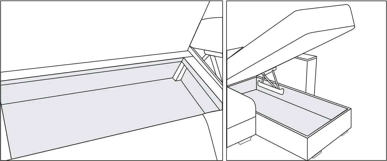Canapea de colt Modern Arthur New Vavilon 65 Grey Brown (colt Г)