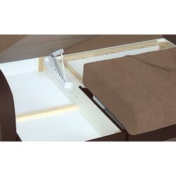 Canapea de colt Modern Barton Alaska 02/Fly Nova 2231 Indian Tan/Chocolate Brown (colt 7) Thumb