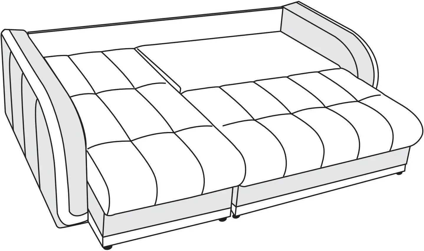 Canapea de colt Modern Barton Alaska 02/Fly Nova 2231 Indian Tan/Chocolate Brown (colt 7)