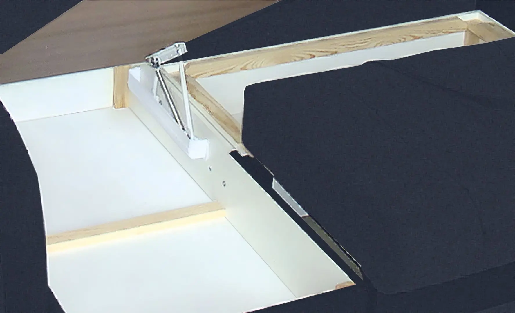 Диван угловой Modern Barton Alaska 88 Dark Blue (угол Г)