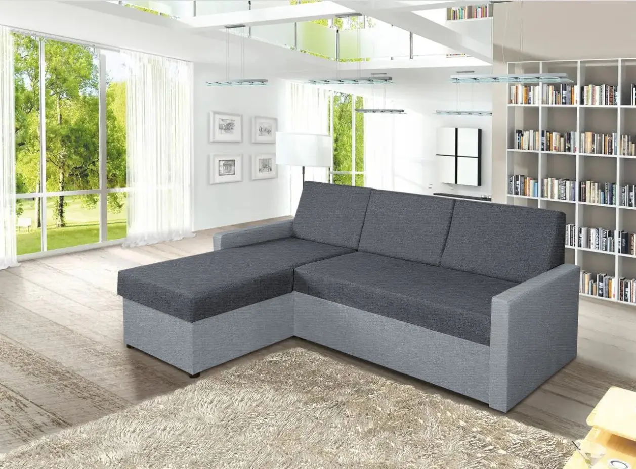 Canapea Modern Leader Alaska 97/Alaska 08 (Graphite/Gray)