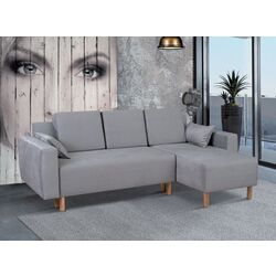 Canapea de colt Modern Leo Alaska 08 (Grey)