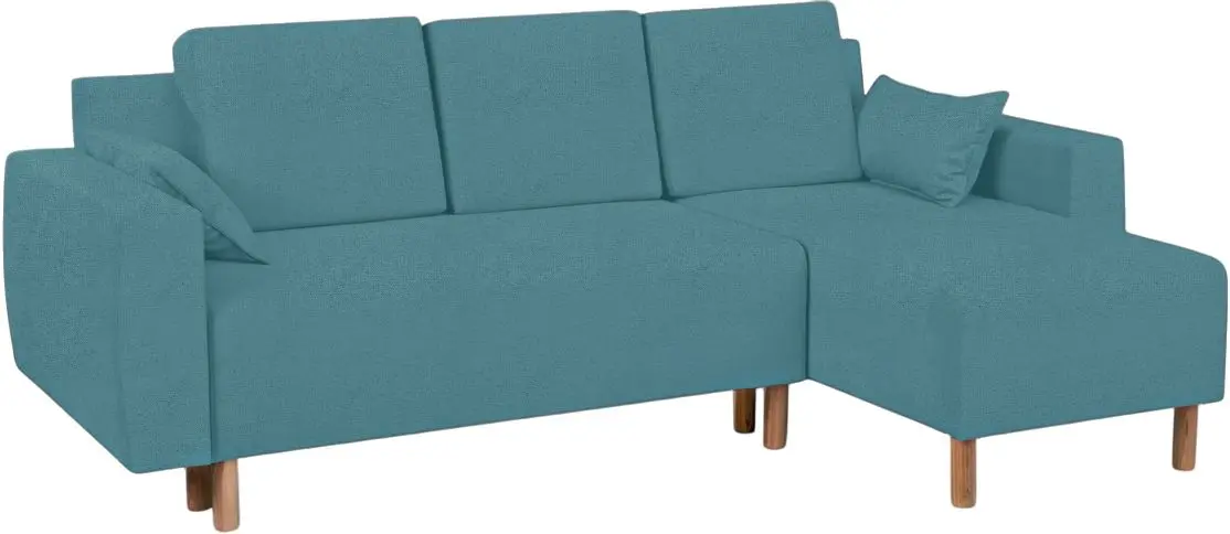 Canapea de colt Modern Leo Alaska 86 (Turquoise)
