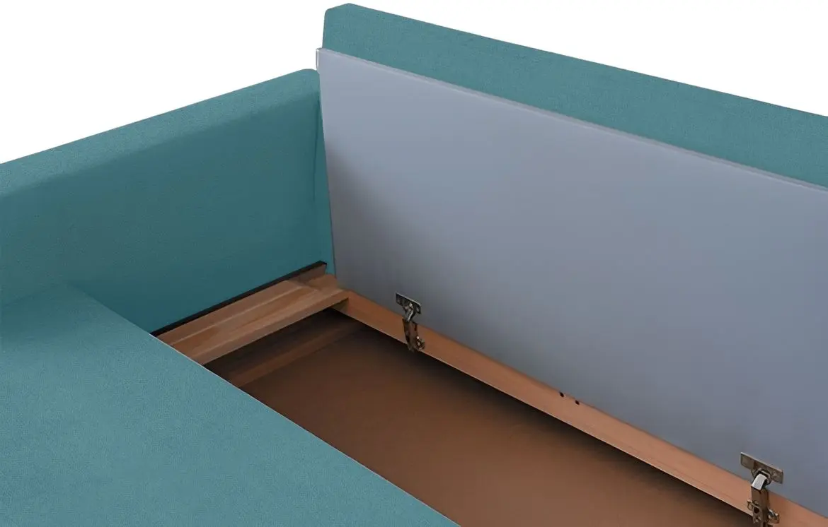 Canapea de colt Modern Leo Alaska 86 (Turquoise)