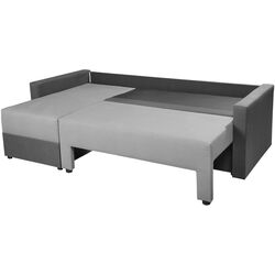 Canapea de colt Modern Lira Alaska 10 Total Eclipse/Alaska 08 Pearl Blue (Dark Grey/Grey) Thumb