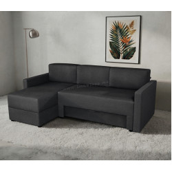 Диван угловой Modern Lira Alaska 10 Total Eclipse (Dark Grey)
