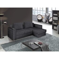 Диван угловой Modern Soft  Alaska 10 Dark Gray (угол Г)