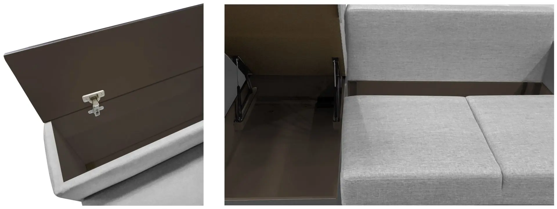 Canapea de colt Modern Soft  Alaska 10 Dark Gray (colt Г)