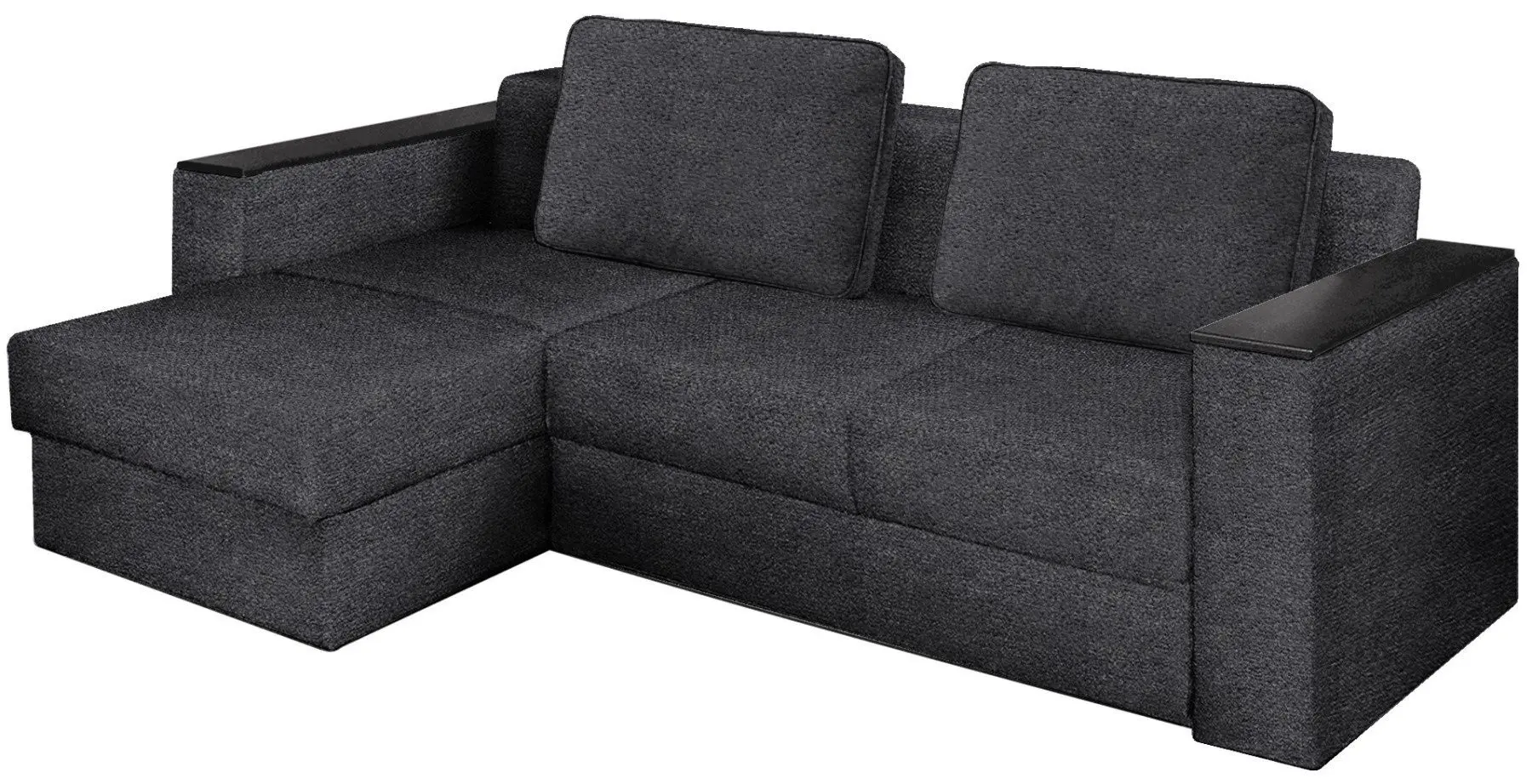 Canapea de colt Modern Soft Alaska 10 Dark Gray (colt 7)