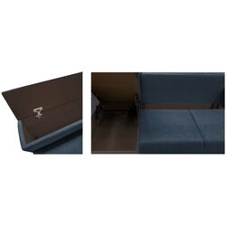 Canapea de colt Modern Soft Alaska 11 Blue (colt 7) Thumb