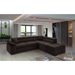 Canapea de colt Montella Maiorca Monolith 29 Right (Dark Brown)